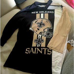 New Orleans Saints Women's off shoulder L